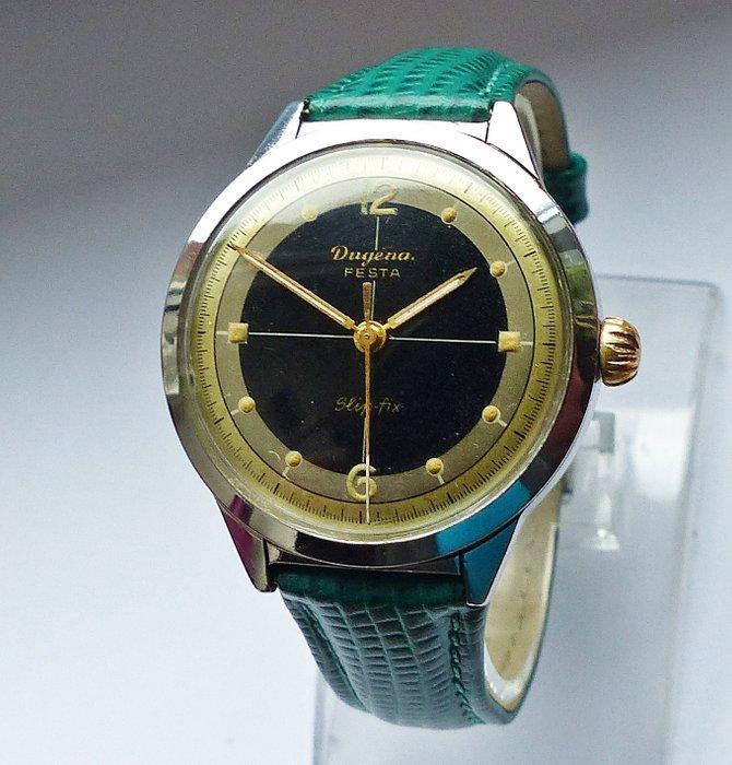 Dugena - Vintage - Zonder minimumprijs - Heren - 1950-1959, Handtassen en Accessoires, Horloges | Heren