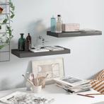 vidaXL Wandschappen zwevend 2 st 50x23x3,8 cm MDF hoogglans, Huis en Inrichting, Kasten | Wandmeubels, Verzenden, Nieuw