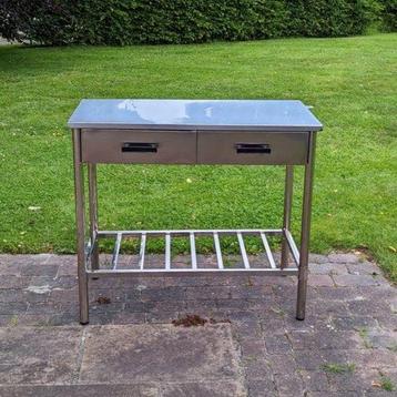 Tweedekans | Garten Bijzettafel BBQ Barbecue - Roest Vrij beschikbaar voor biedingen