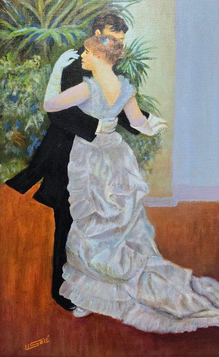 Lluís Solé (1935) - La danza eterna, Antiek en Kunst, Kunst | Schilderijen | Klassiek