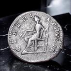 Romeinse Rijk. Julia Domna (Augusta, AD 193-217). Denarius, Postzegels en Munten
