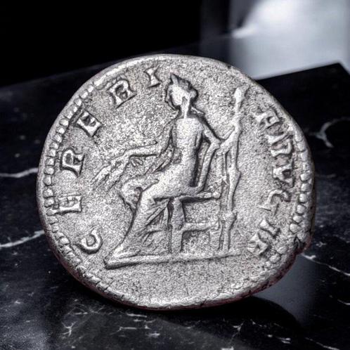 Romeinse Rijk. Julia Domna (Augusta, AD 193-217). Denarius, Postzegels en Munten, Munten | Europa | Niet-Euromunten