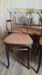 Thonet - Canapé (3) - Bois, Cuir