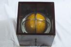 Nautisch kompas - Hout, Legering - Maan Globe., Antiek en Kunst, Curiosa en Brocante