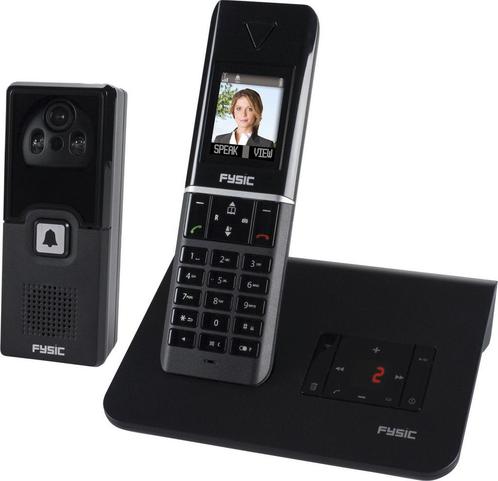 Fysic FX-6107 Telefoon & handige deur intercom met camera -, Huis en Inrichting, Woonaccessoires | Overige, Verzenden
