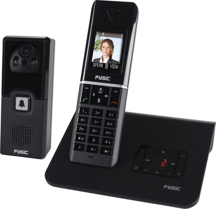 Fysic FX-6107 Telefoon & handige deur intercom met camera -, Huis en Inrichting, Woonaccessoires | Overige, Verzenden