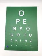 Alex Bucklee (XX-XXI) - Eye Test Save The Forest  Edition, Antiek en Kunst