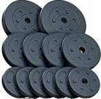 Physionics Set van 30 kg bitumineuze halters + gietijzeren s, Verzenden, Nieuw