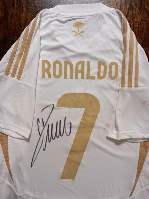 Al Nassr - Autografo CR7 GOAT - Cristiano Ronaldo - 2024 -, Verzamelen, Overige Verzamelen