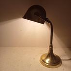 Almazan - Bankierslamp - Bankierslamp - Gelakt messing -, Antiek en Kunst