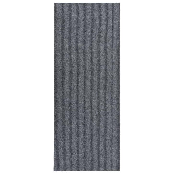 vidaXL Droogloopmat 100x300 cm grijs, Huis en Inrichting, Stoffering | Tapijten en Vloerkleden, Nieuw, Verzenden