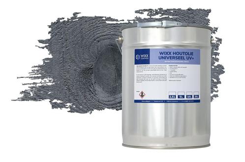 Wixx Houtolie Universeel UV+ Antraciet 1L, Doe-het-zelf en Bouw, Verf, Beits en Lak, Nieuw, Verzenden