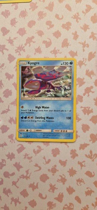 Pokémon - 65 Card - kyogre Promo card - Sun & Moon - Cosmic, Hobby en Vrije tijd, Verzamelkaartspellen | Pokémon
