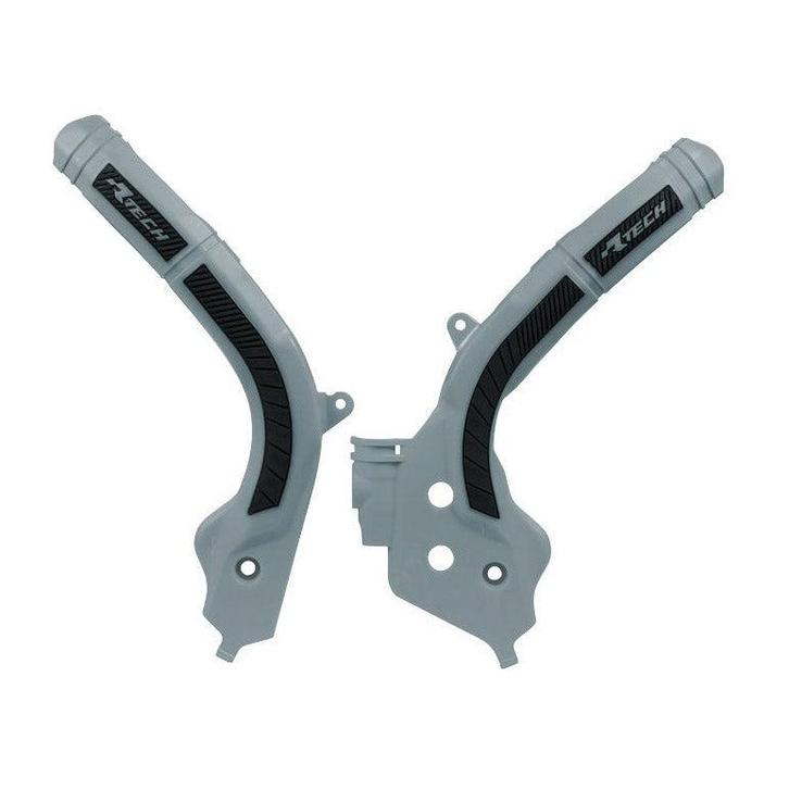 Racetech frame beschermers Grijs / Zwart KTM 16-18 &amp; Hus, Motoren, Onderdelen | Overige, Verzenden