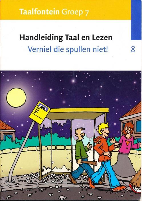 Taalfontein Taal en Lezen Handleiding Kern 8 groep 7, Boeken, Schoolboeken, Verzenden