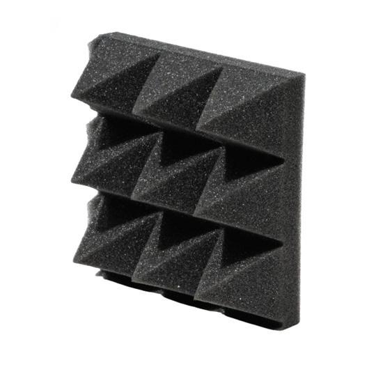 Piramideschuim 100x100x5 cm - Antraciet, Doe-het-zelf en Bouw, Ventilatie en Afzuiging, Verzenden