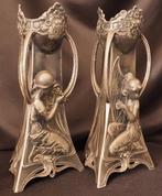 Vase - Métal - Vases Art nouveau WMF, Antiek en Kunst