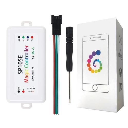 Bluetooth Controller voor Pixel LED strip - SP105E LED Cont, Maison & Meubles, Lampes | Autre, Envoi