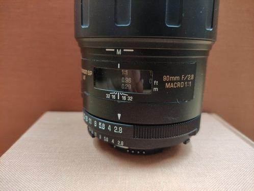 Nikon F50 + Tamron AF Macro 90mm F2.8 1:1 + AF-s Nikkor, Audio, Tv en Foto, Fotocamera's Analoog
