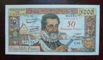 France. - 50 Nouveaux Francs sur 5000 francs 1958 - Pick, Postzegels en Munten