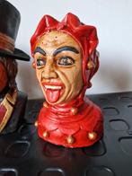 sculptuur, Gapers, Apotheek - 18 cm - Gips - 2000