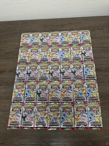 Pokémon - 35 Booster pack - Prismatic Evolutions beschikbaar voor biedingen