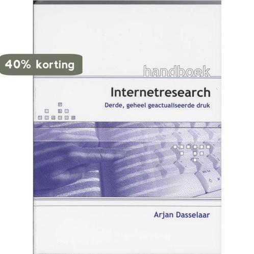 Handboek Internetsearch 9789059402225 Arjan Dasselaar, Livres, Informatique & Ordinateur, Envoi