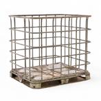 Gebruikte IBC Container IBC frame met stalen pallet, Tuin en Terras, Regentonnen, Ophalen of Verzenden, Gebruikt