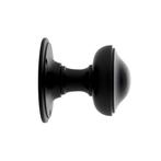 Deurknop 80mm - Rond draaibaar zwart, Overige typen, Ophalen of Verzenden