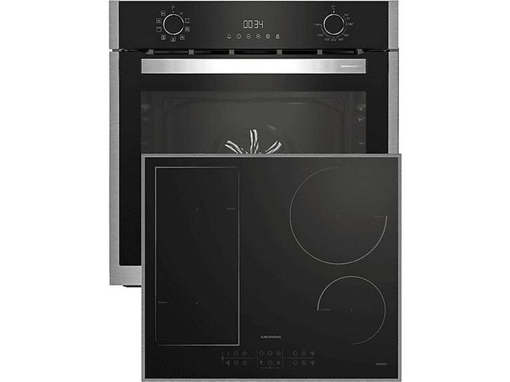 Grundig GESM19320BMPF - Oven set - 72L - Inductiekookplaat -, Elektronische apparatuur, Ovens, Zo goed als nieuw, Verzenden