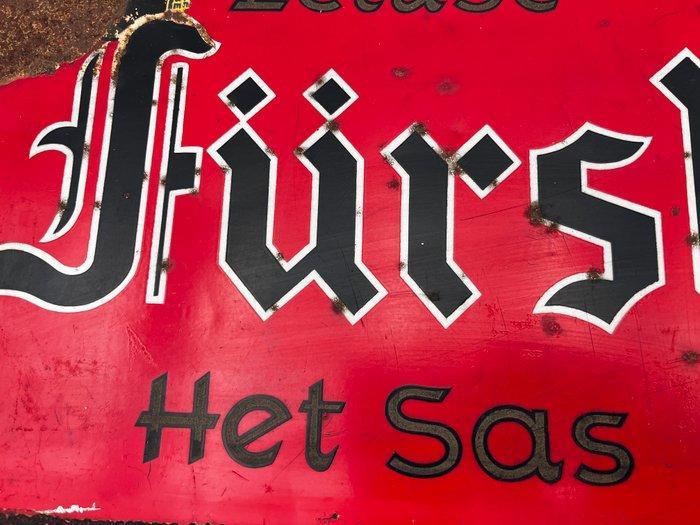 Ecluse Fürst Het Sas - Reclamebord - Metaal, Antiek en Kunst, Antiek | Wandborden en Tegels