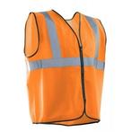 Jobman werkkledij workwear - 7586 vest high-vis  5 oranje