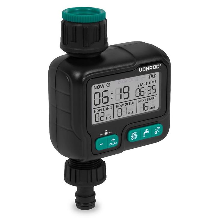 Watertimer - Digitaal | instelbaar van 1uur tot 15 dagen/, Tuin en Terras, Tuinsproeiers, Nieuw, Verzenden