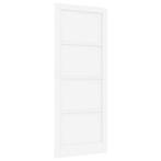 Deur Wit 93x232 | Retour Deal | 46% Korting (interieur deur), Doe-het-zelf en Bouw, Verzenden, Gebruikt, Hout, Deurkozijn