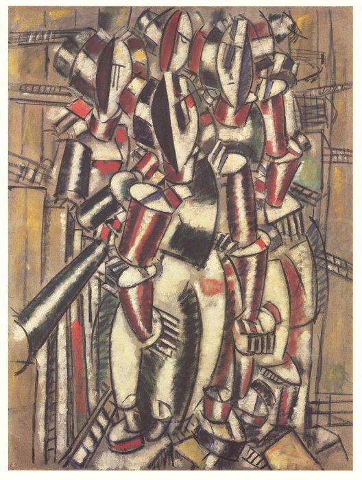 Fernand Léger (daprès) - Le Balcon, Antiek en Kunst, Antiek | Overige Antiek