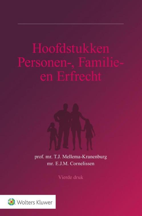 Hoofdstukken Personen-, Familie- en Erfrecht 9789013155013, Boeken, Wetenschap, Zo goed als nieuw, Verzenden