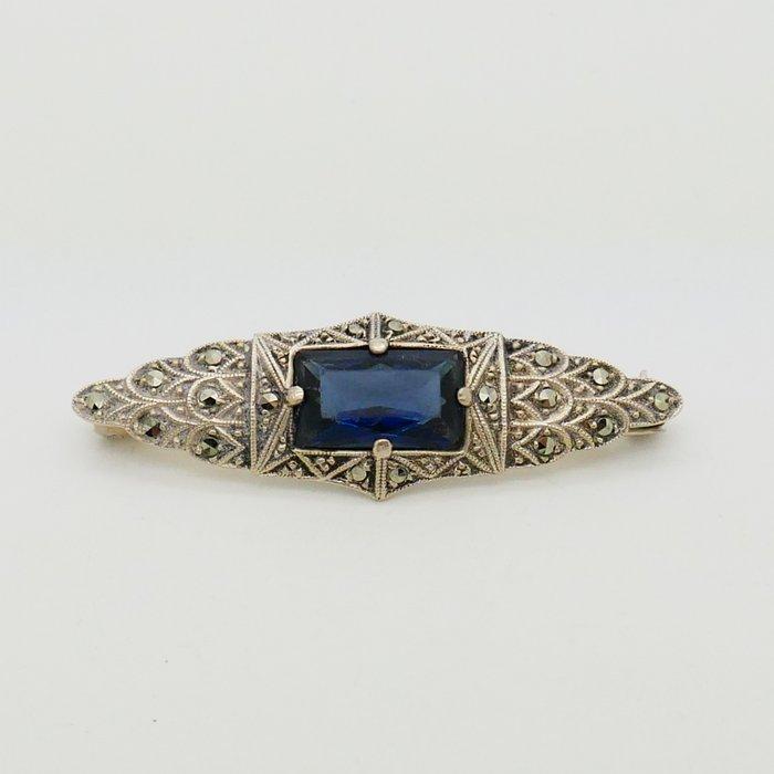 Zilver - Broche, Antiek en Kunst, Kunst | Designobjecten