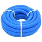 vidaXL Zwembadslang 32 mm 12,1 m blauw
