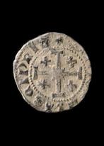 Médiéval, époque des Croisés Billon Pièce martelée (Sans