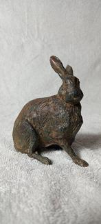 Pierre Chenet (XX-XXI) - Sculpture, Le Lièvre a larret -, Antiquités & Art