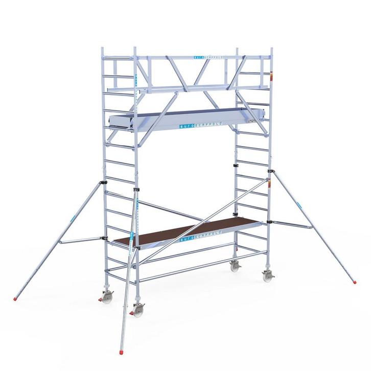 Rolsteiger Professional 90x305 5,2m werkhoogte vrijstaand, Doe-het-zelf en Bouw, Steigers, Rolsteiger of Kamersteiger, Nieuw, 2 tot 5 meter