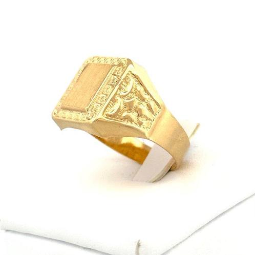 Handmade - Ring - Anello - 6 g - 18 karaat Geel goud,, Handtassen en Accessoires, Ringen