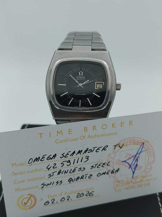 Omega - Seamaster TV - Black Amber Dial - Zonder, Handtassen en Accessoires, Horloges | Heren