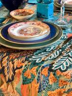 Exclusieve bladprint tafellaken, royale tafels. - Tafelkleed