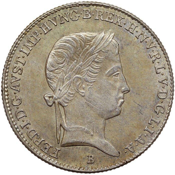 Hongarije. Ferdinand V. 10 Krajczar / Kreuzer 1844 B (Zonder, Postzegels en Munten, Munten | Europa | Niet-Euromunten