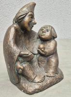 Gutezeichen RAL - FB - Beeld, Clown met kind - 26 cm - Brons