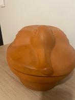 Pot - Terre cuite, Faïence - cocotte à vapeur en terre, Antiquités & Art