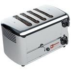 Toaster RVS elektrisch (croque monsieur) 4 tangen |Diamond, Verzenden