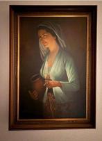 École européenne (XX) - Javaanse jonge vrouw met aarden