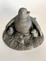 Franklin Mint - Robert K. Davis, Signée - sculptuur, Cailles